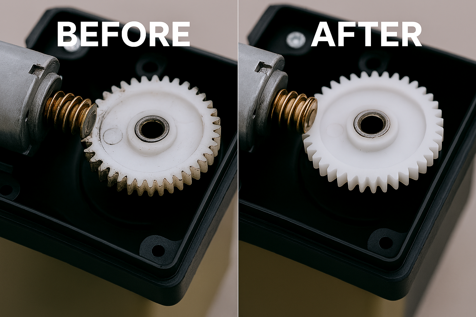 Broken Gear Kit Repair2